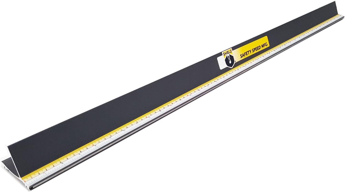 Shield Safety Straight Edge Ruler 40"