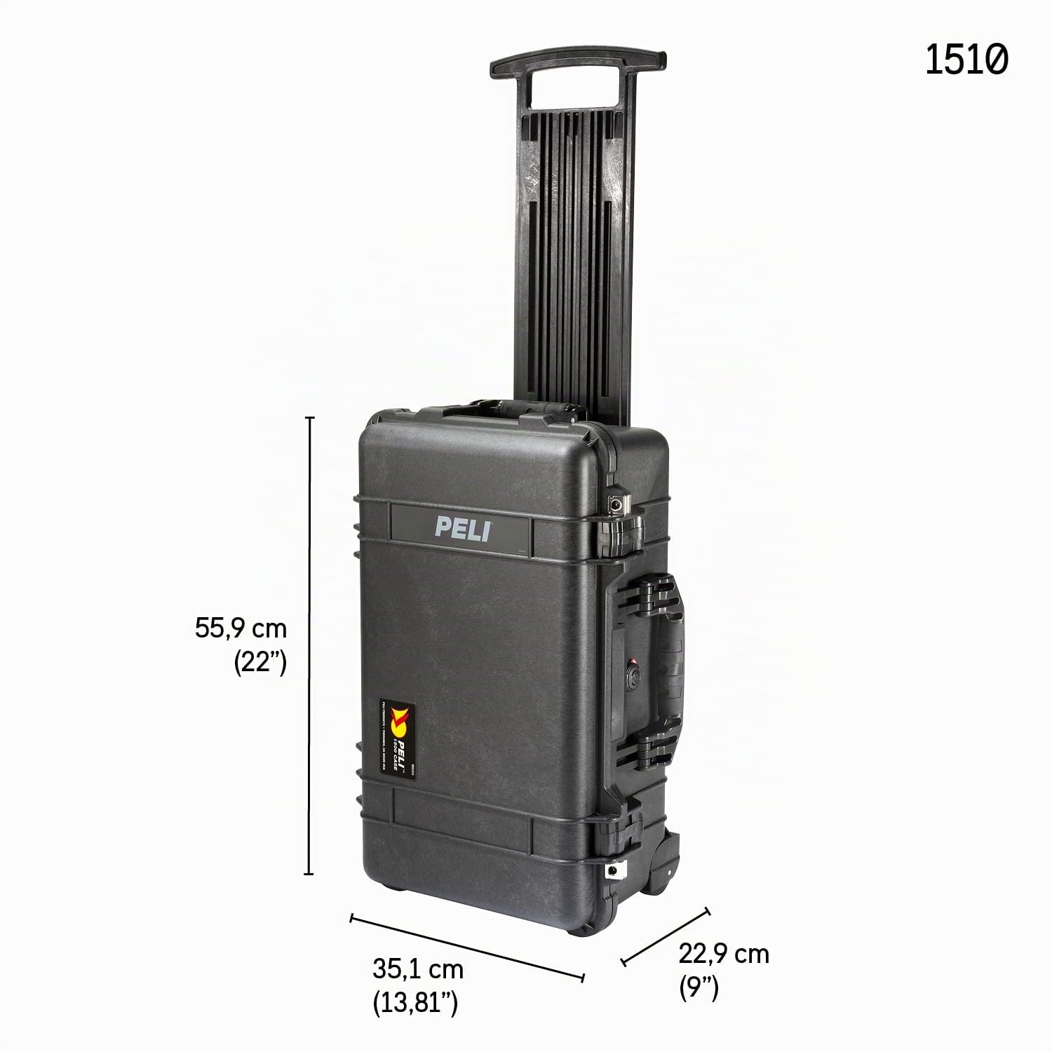 PELI 1510 Valise de Protection à roulettes pour la Photo et la vidéo