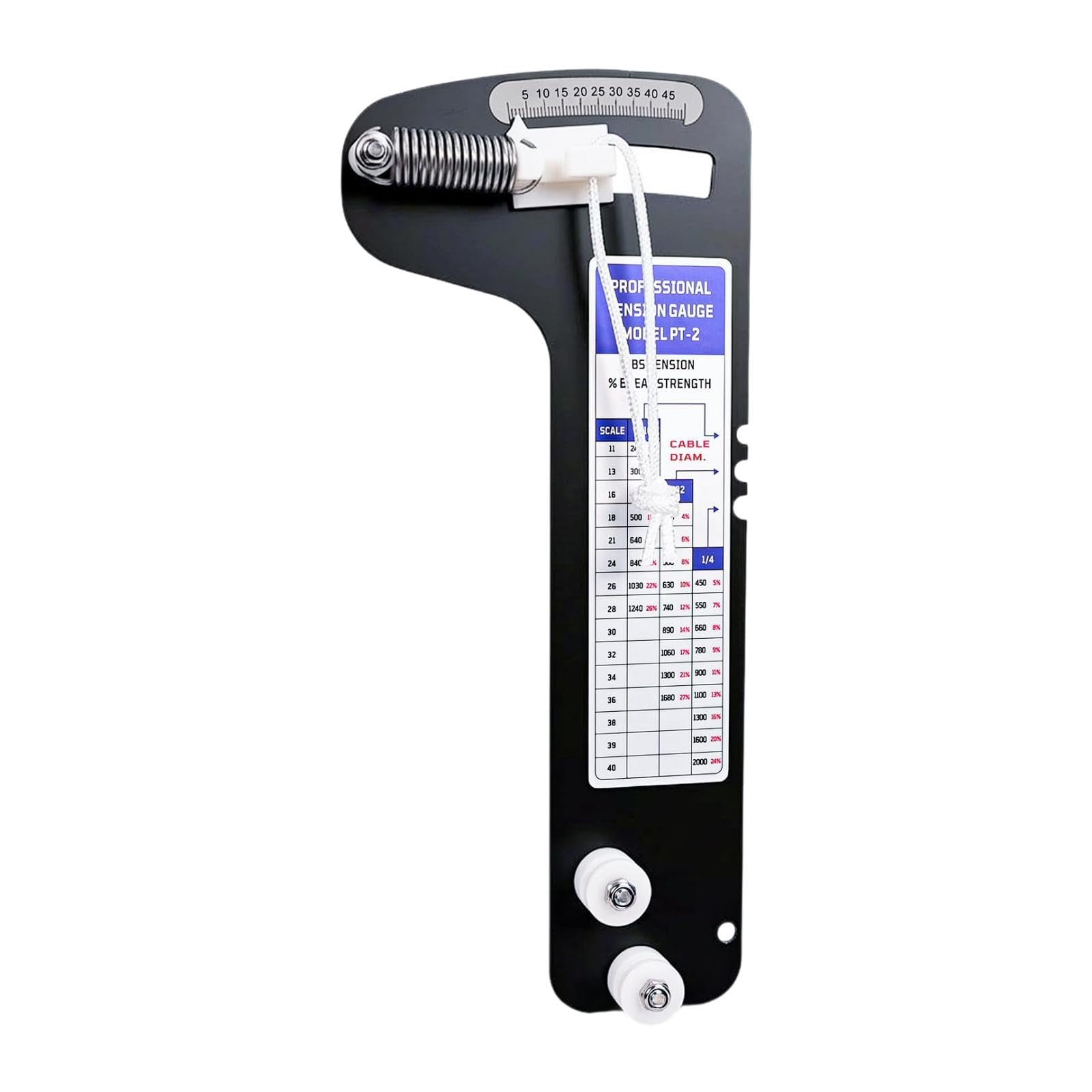 Generic Tendicavo per attrezzatura velica, multifunzionale, preciso, ad alte prestazioni, compatibile con accessori per misuratori di tensione, 2000 Libbre