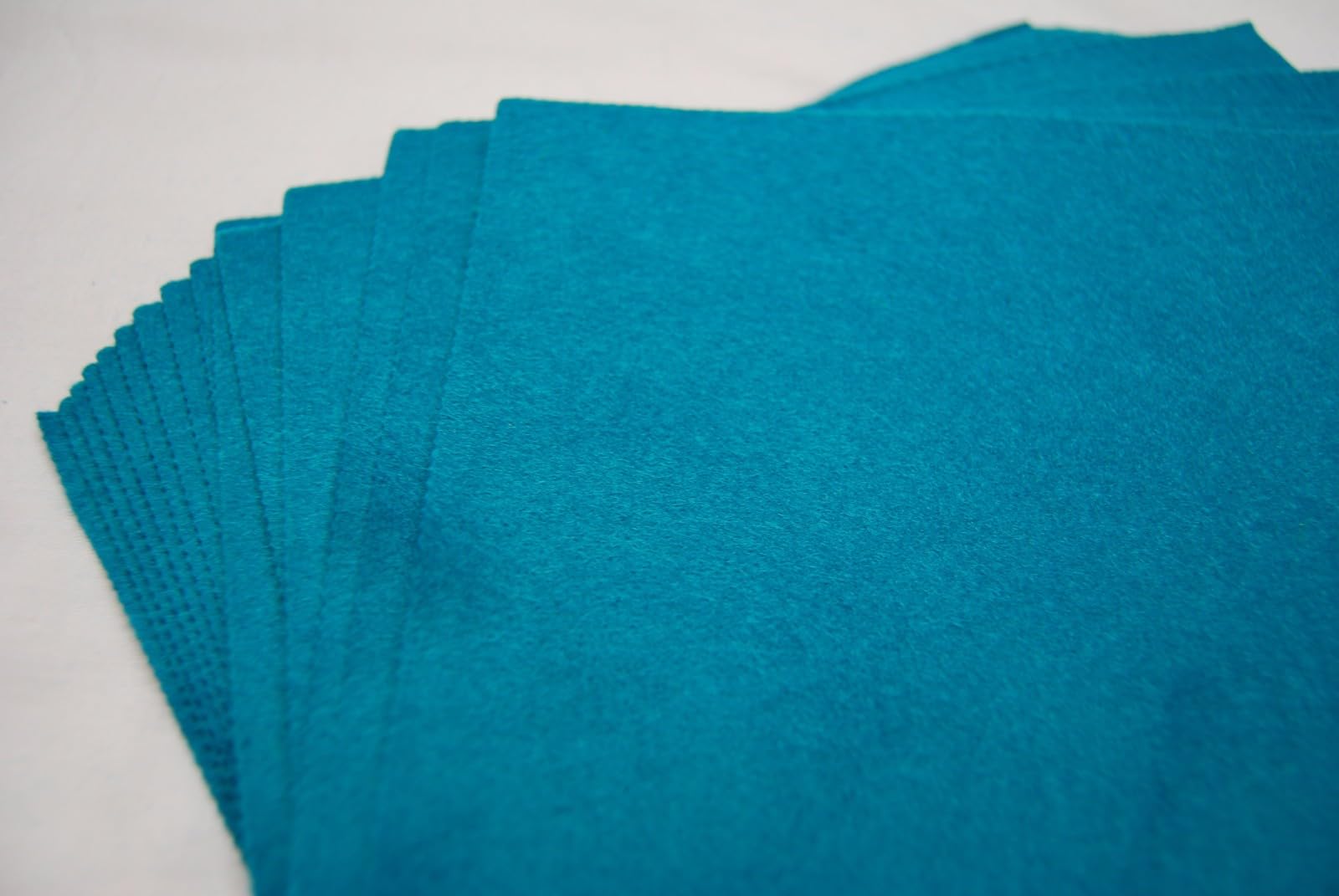 Celloexpress Teal Felt Sheets For Crafting And Soft Toy Making 100% Acrylic Craft Felt 9" Squares (, 5 Sheets)