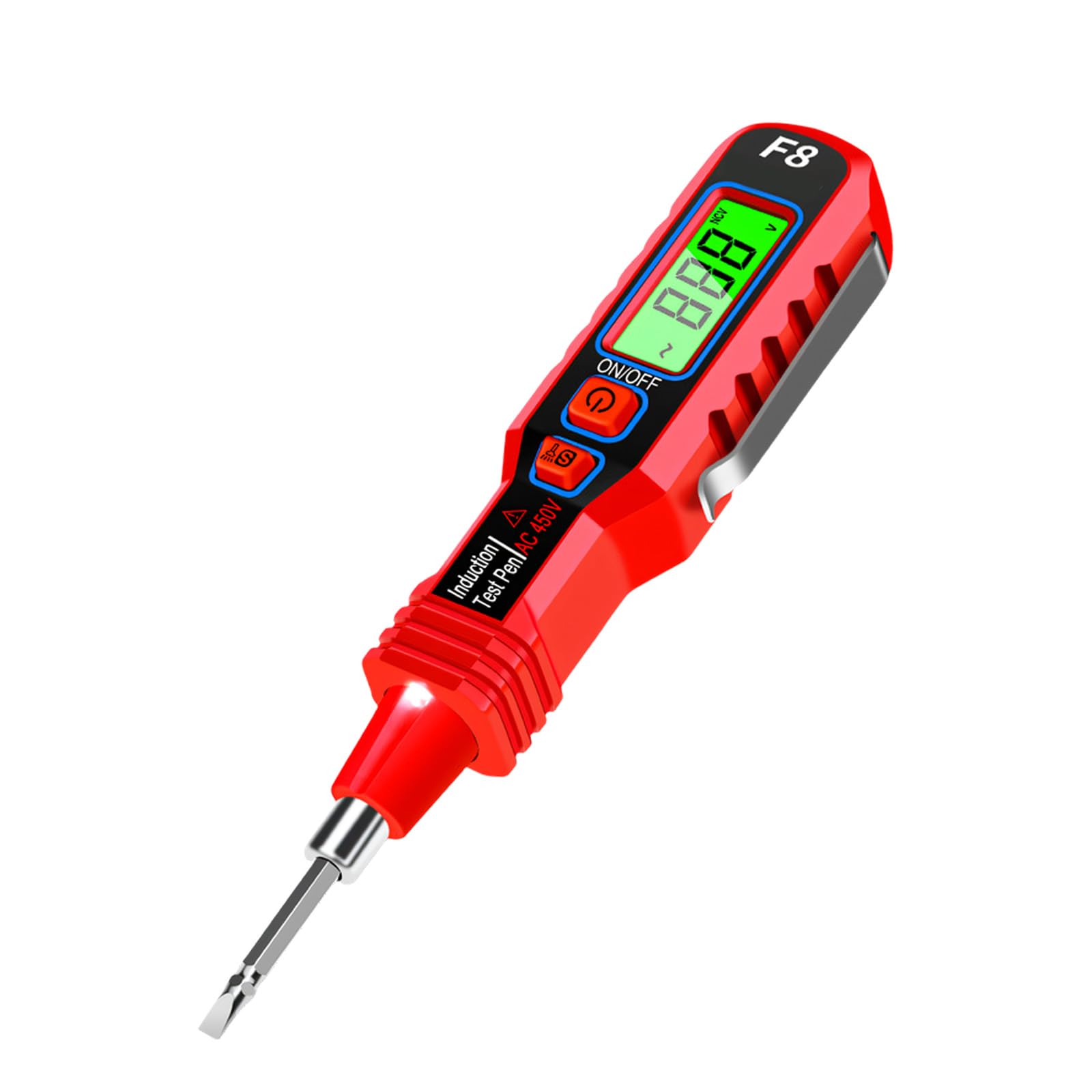NCV Voltage Tester with Backlit Display Electrical Tester Accurate Current Measurement up to 1000V