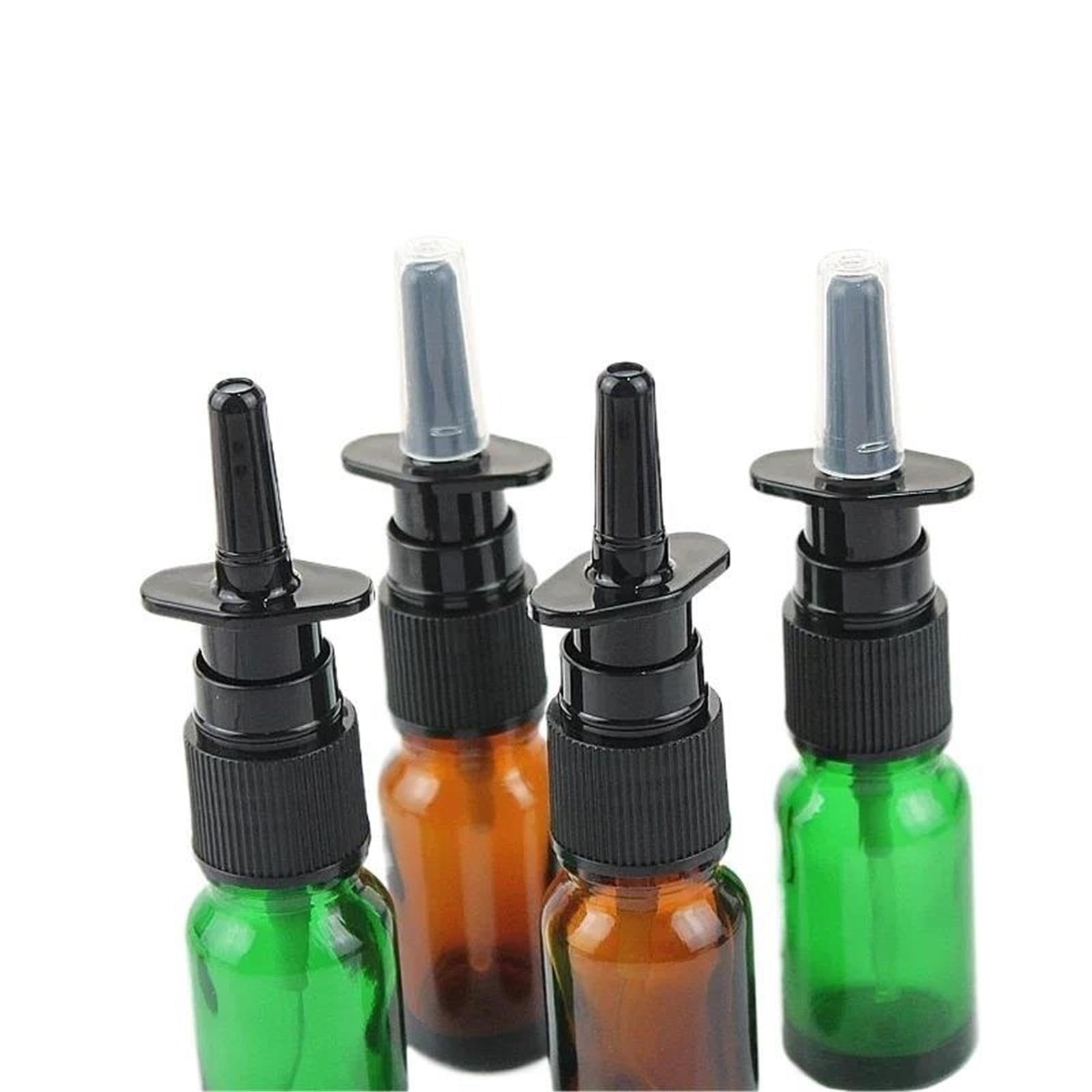 Bottiglia Spray Nasale Bottiglia spray nasale in vetro ambrato