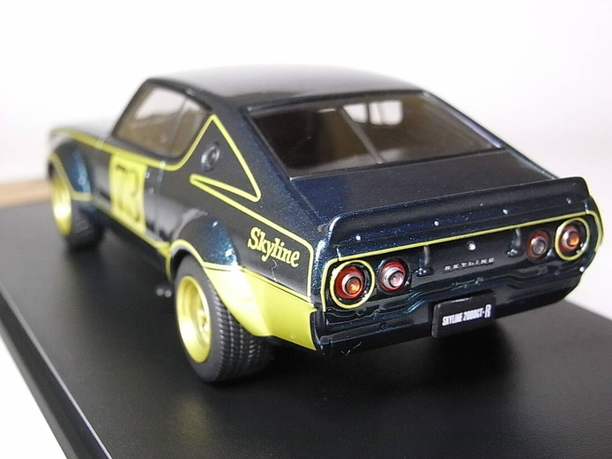 特注1/43 日産 スカイラインHT2000GTレーシング (KPGC110) 日産オンラインショップ：2月モデルカー