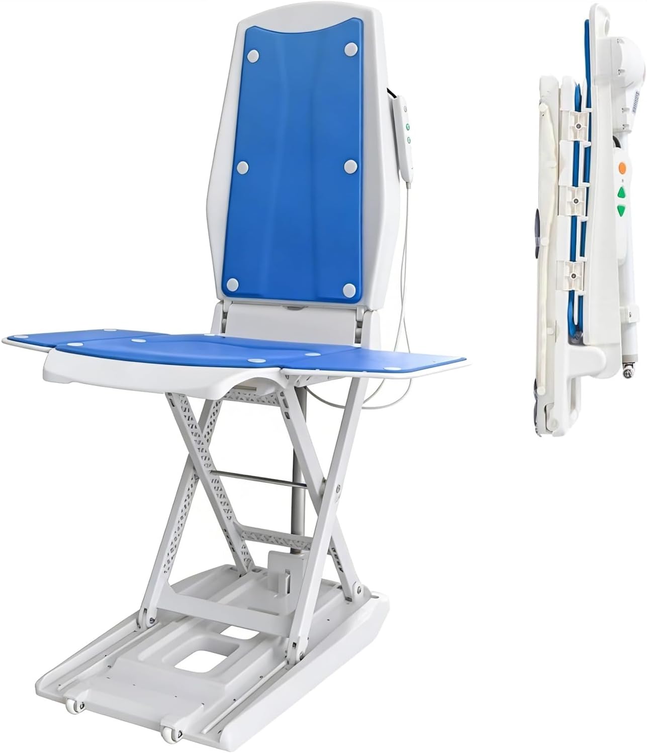 308 LB Electric Chair Lift,Foldable Floor Lift For Users,Lift Assist Devices For Elderly,Bathtub Lift Chairs,Safe Support