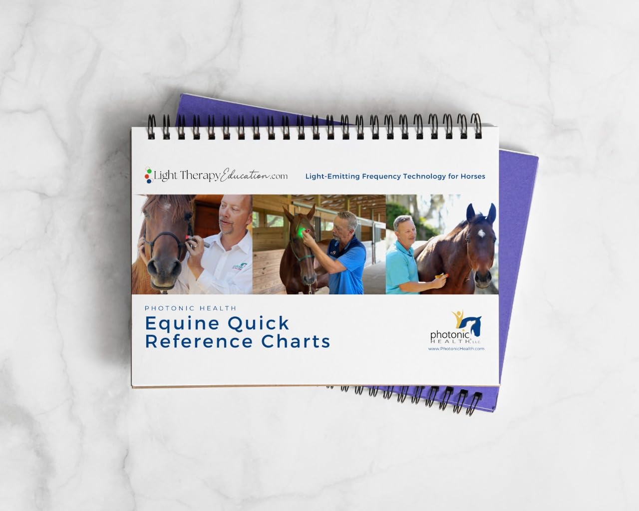 Light Therapy Education Equine Quick Reference Charts      Spiral-bound – January 1, 2019
