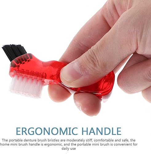 Miniatura 2 de Cepillo de dientes de doble cabeza cepillo de limpieza dura cepillo falso para limpieza falsa