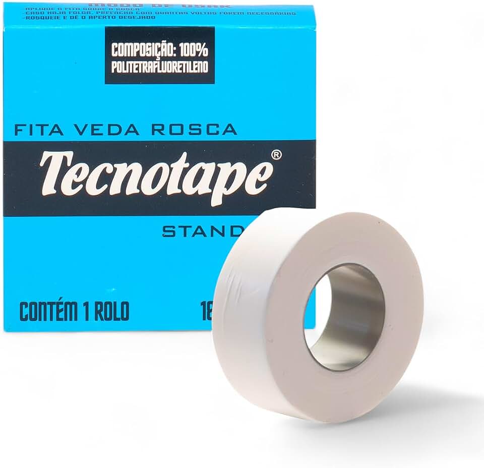 FITA VEDA ROSCA TECNOTAPE - 12mmx25m