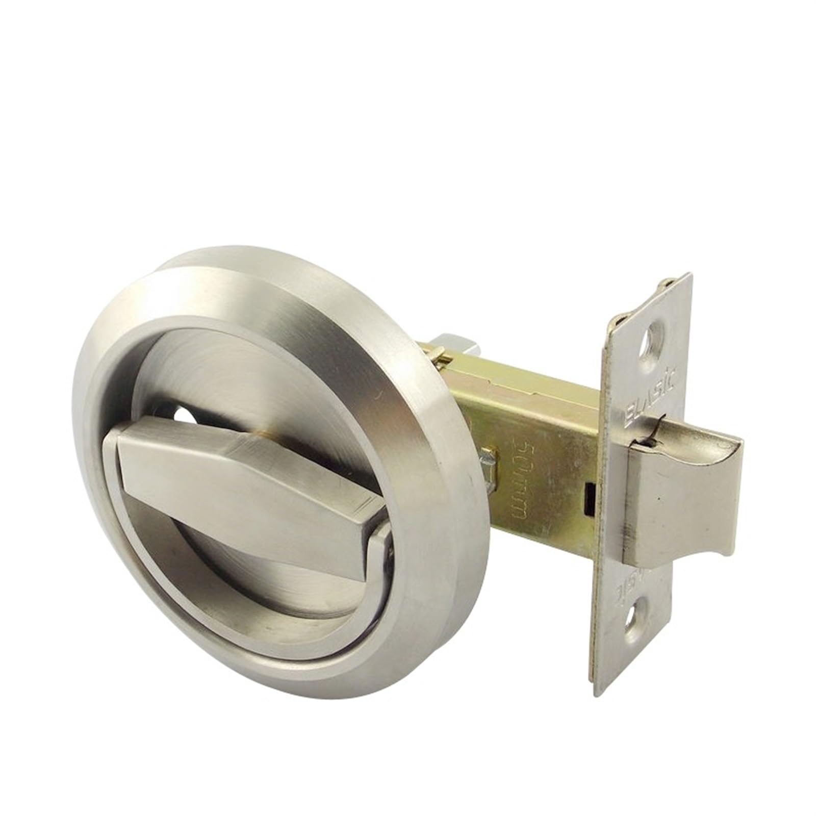 Serrure de porte cachée invisible en acier inoxydable bronze vert pour cuisine