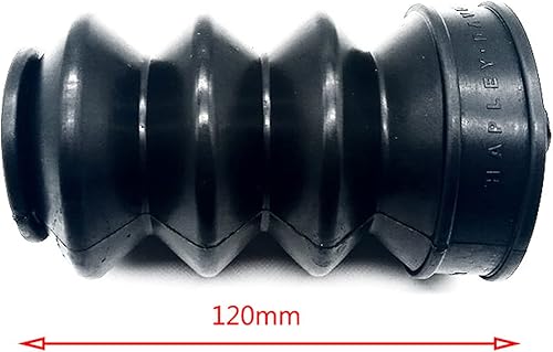 Miniatura 2 de 2 piezas cubiertas de horquilla de motocicleta delanteras polainas de goma Gators botas de choque para Harley Sportster Dyna FX/XL XL883 XL1200