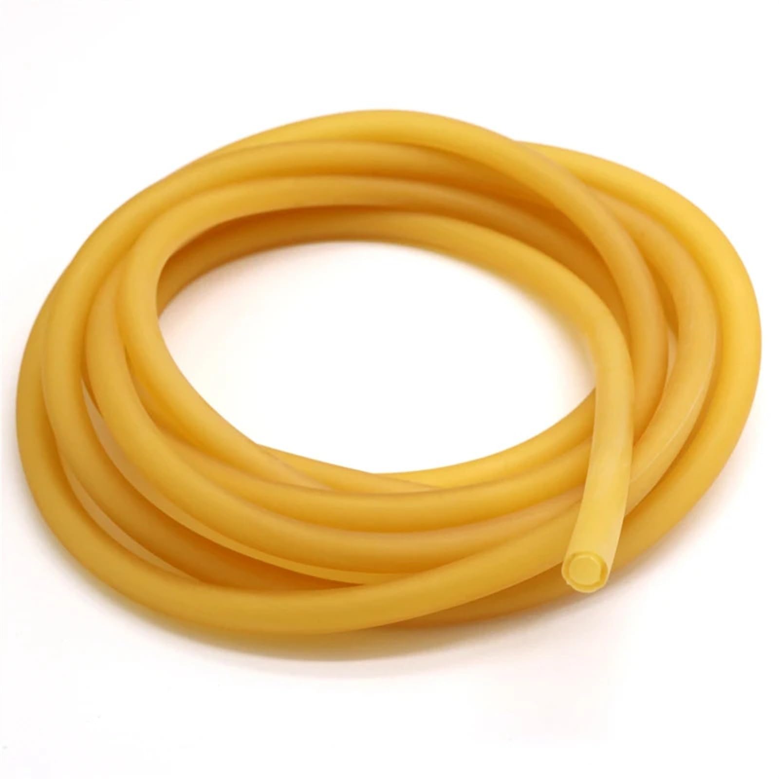Hudfvioi Yellow Rubber Tubing 1/10/30M Latex Rubber Hoses Id 1.6~9Mm Beige Elastic Tube Bands For Pump Transfer(10Meters_id 1.7Mm X Od 4.5Mm)