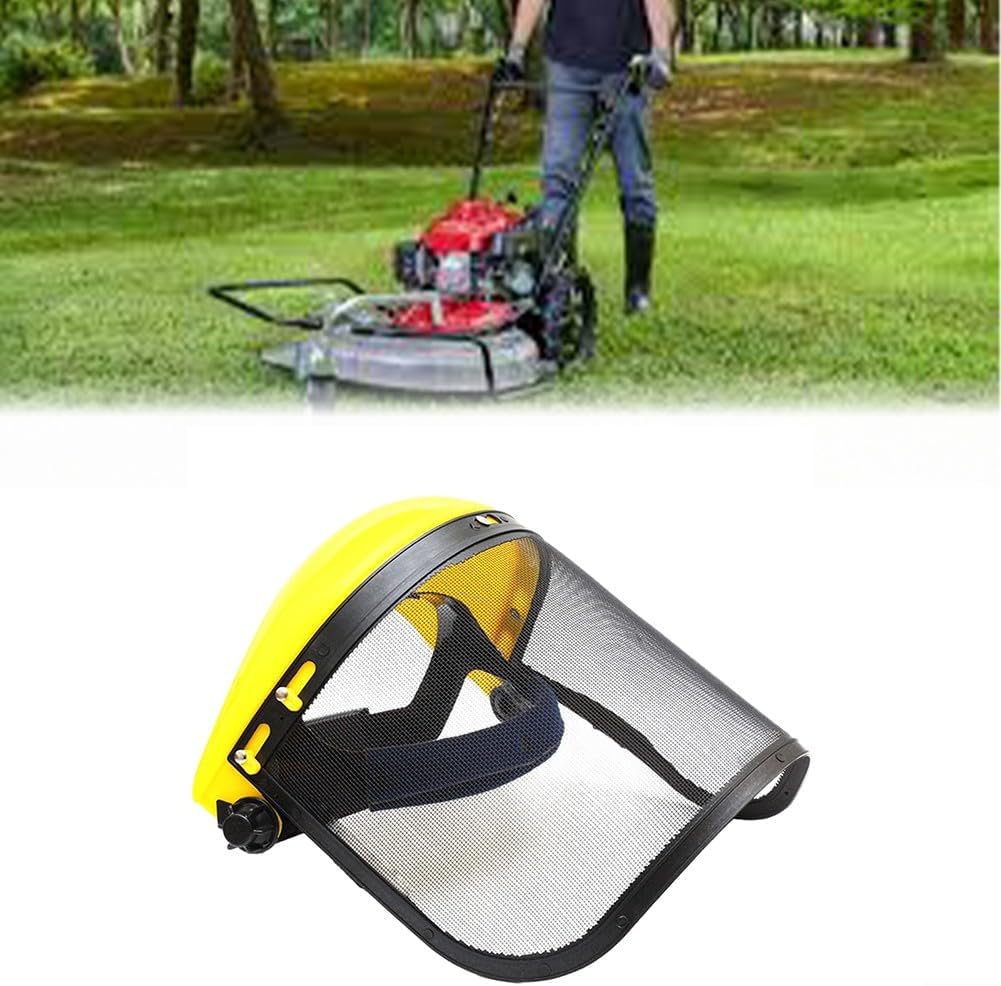 Lightweight Steel Wire Mesh Face Mask for Grinding and Cutting Protection in Gardening