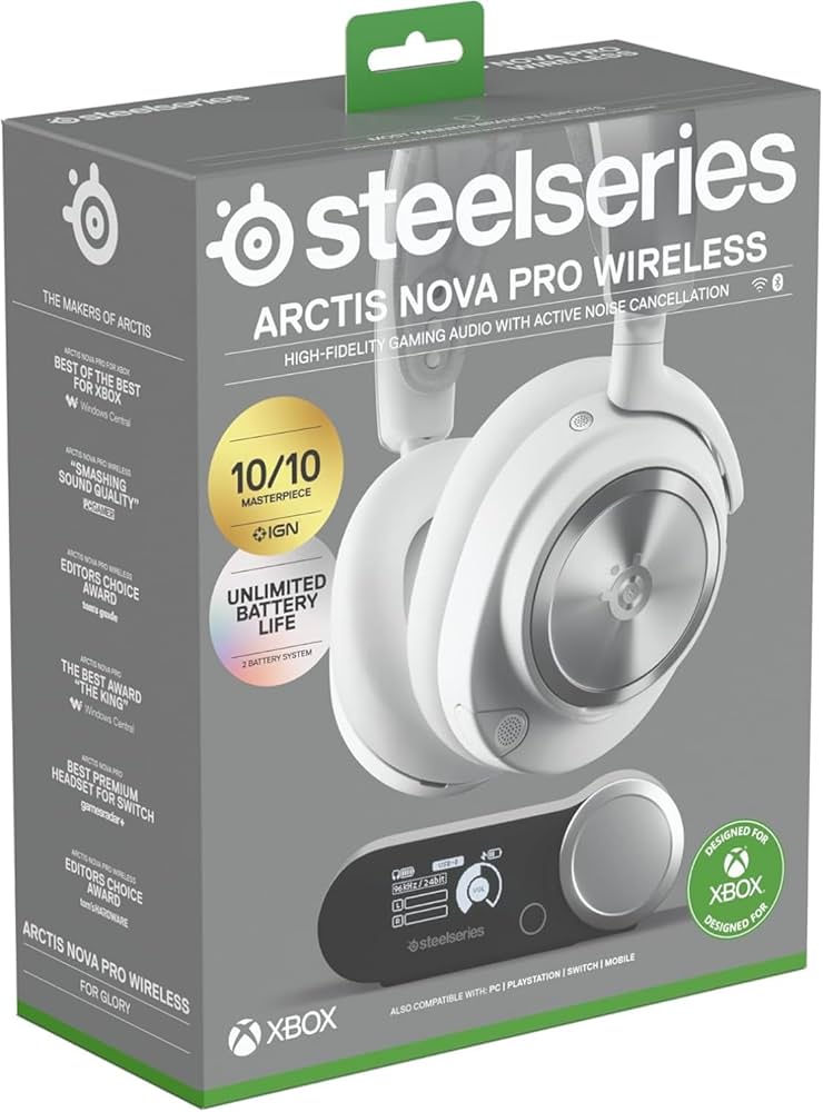 ヘッドホン SteelSeries Nova Pro Wireless Xbox 61521 Amazon.com: SteelSeries Arctis Nova Pro Wireless Xbox Multi