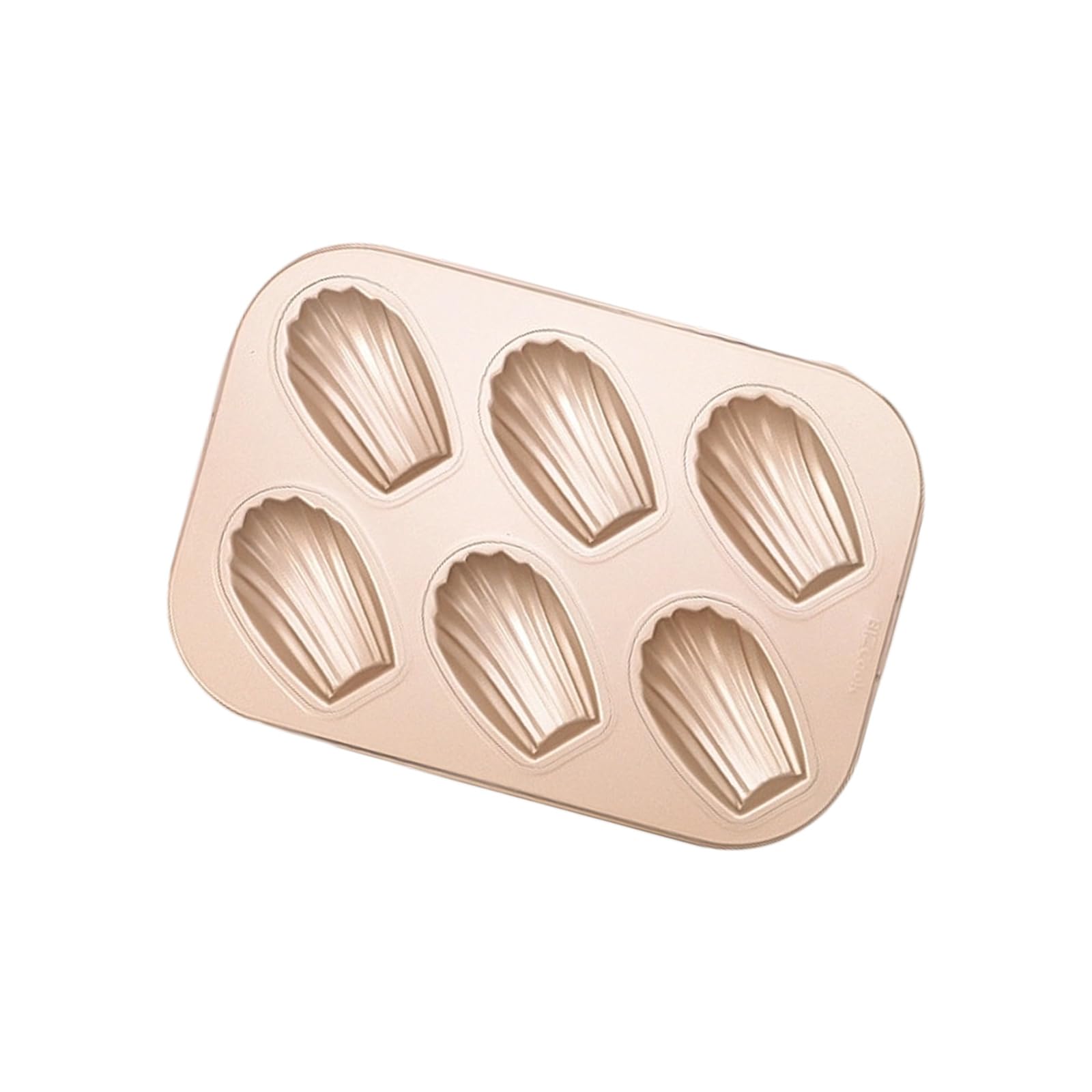 Jazuaiao Carbon Steel Shell Shape Madeleine Cake Pan Nonstick Bakeware 6/12 Cavity Dessert Pastries Baking Mold for Homes Kitchen Nonstick Cake Pan