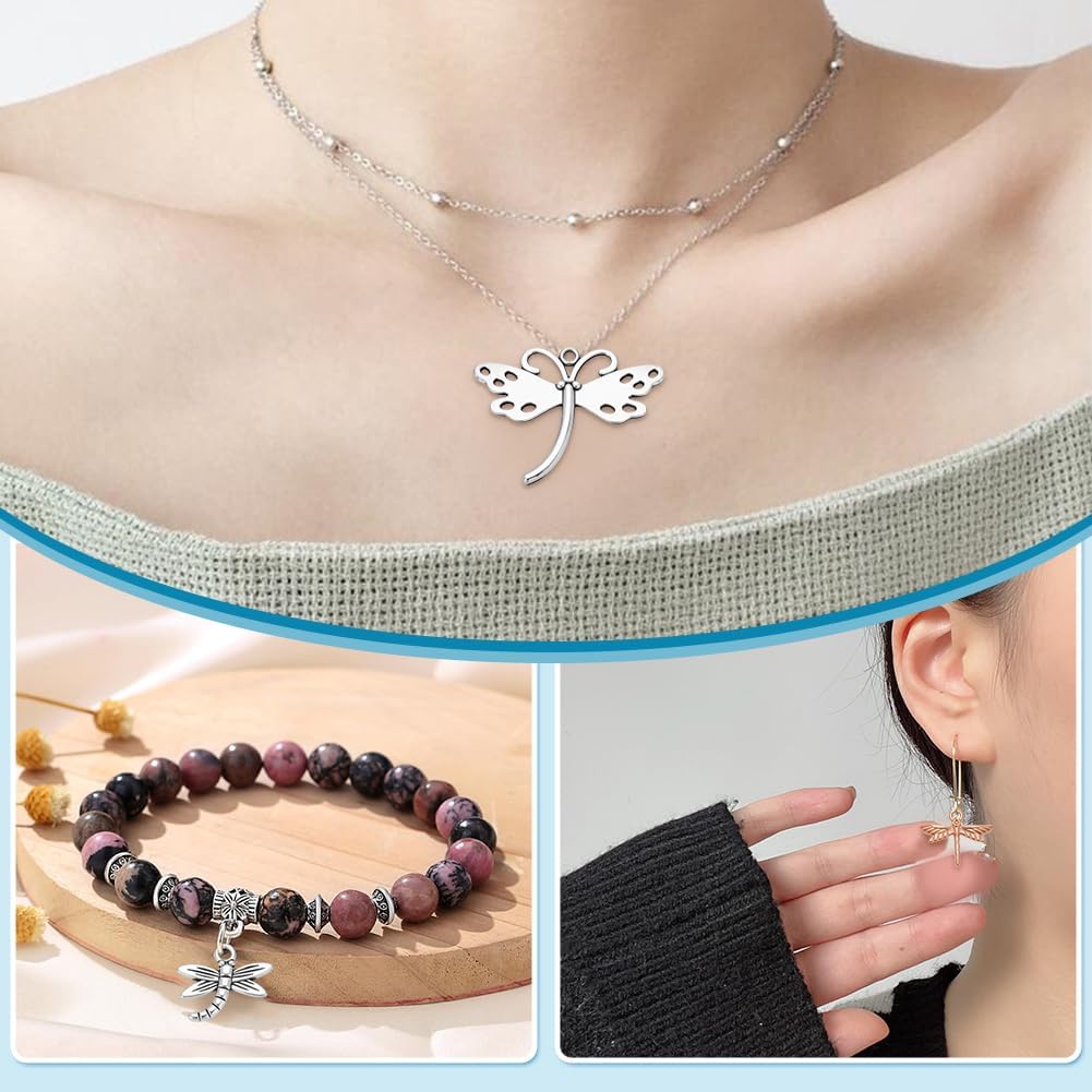 Hairdresser Charms Mixed Animal Flower Pendant Dangle Heart Lock Charm Bulk Tibetan Style Pendant for DIY Jewelry Making - Image 5