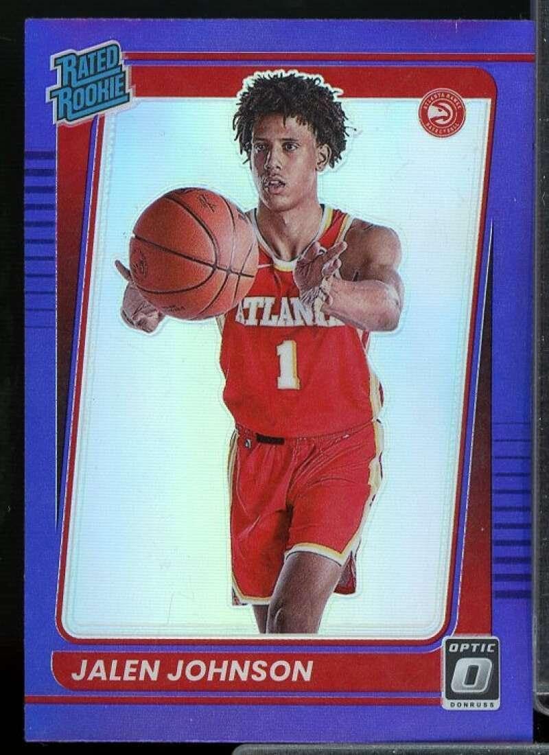 Jalen Johnson Rookie Card 2021-22 Donruss Optic #181 - Basketball Slabbed Rookie Cards