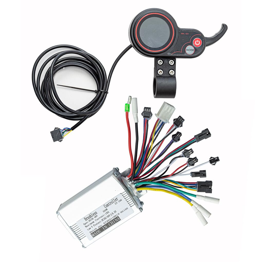 Controller per scooter elettrico con display LCD Ricambi per il controllo della velocità del motore in lega di alluminio universale Riparazione all'aperto