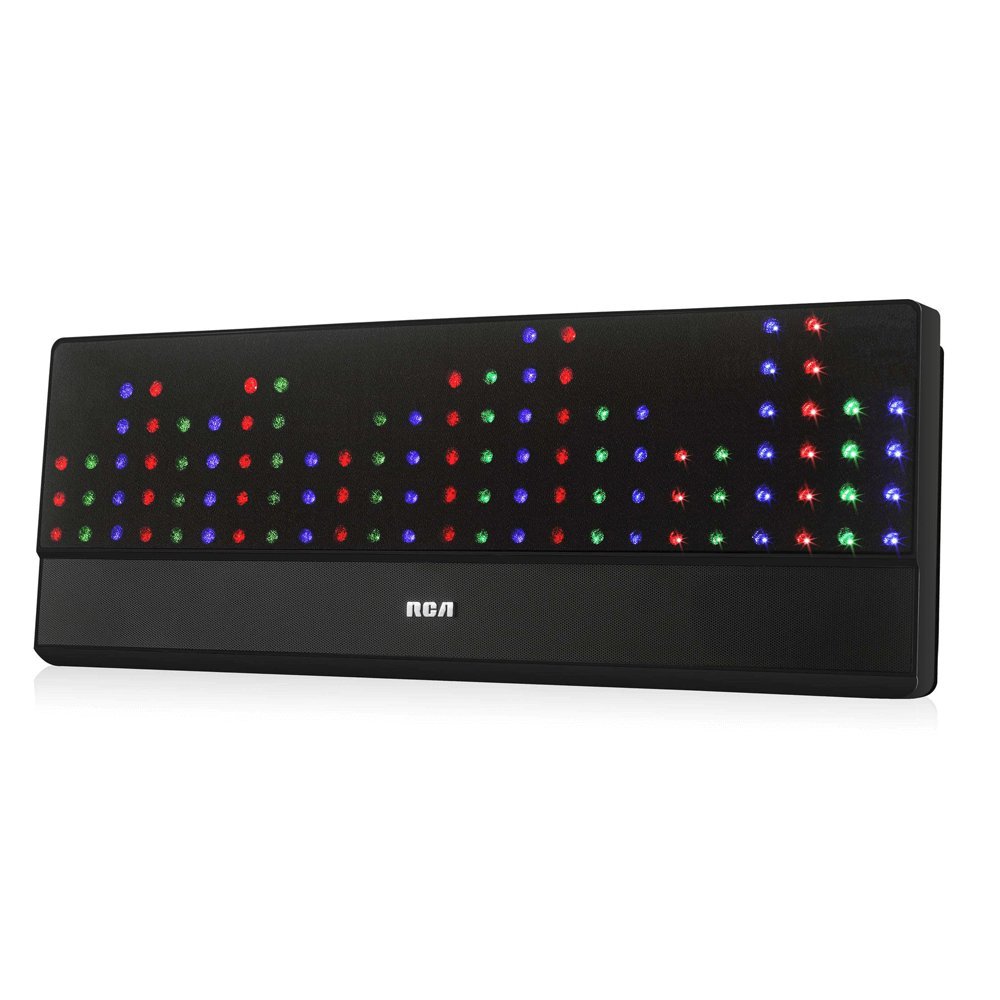 Front view of RCA RAS1609BLE Sound Bar Speaker