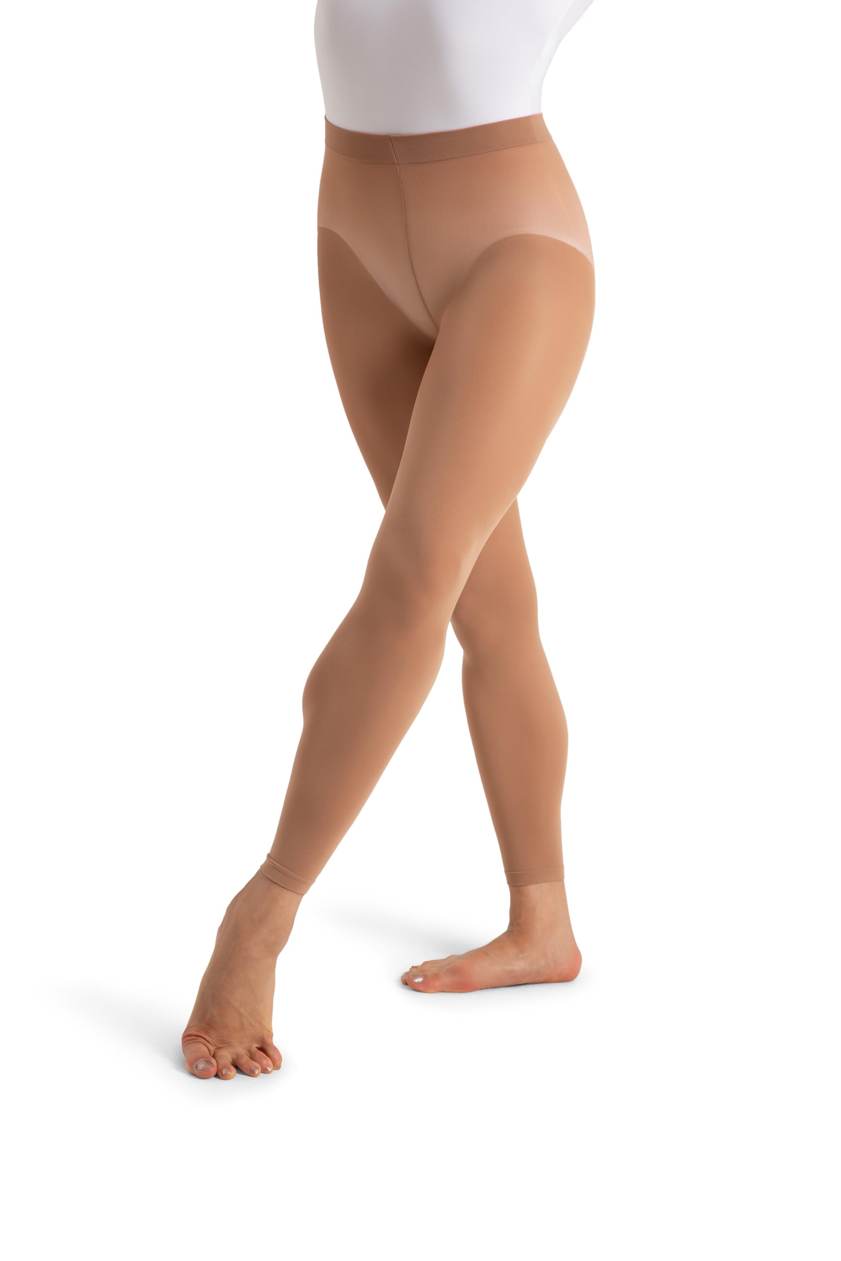 Capezio Damen Footless Tight With Self Knit Waistband Eng (3er Pack)