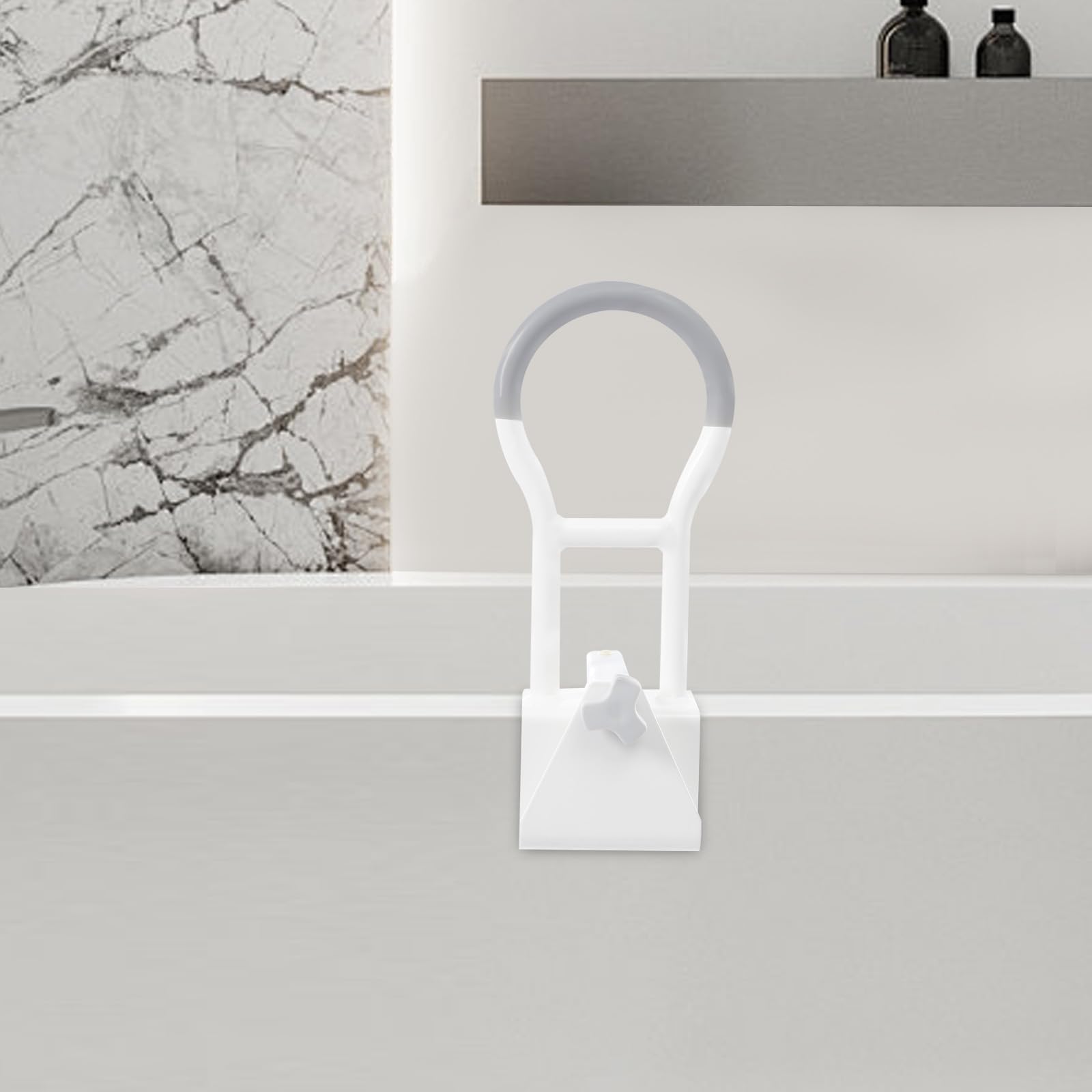 Asidero para bañera con un grosor de pared de 8 a 16 cm.