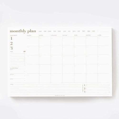 Miniatura 8 de Bliss Collections - Agenda diaria, calendario de autocuidado equilibrado, organizador, registro de productividad para metas/tareas/notas/listas