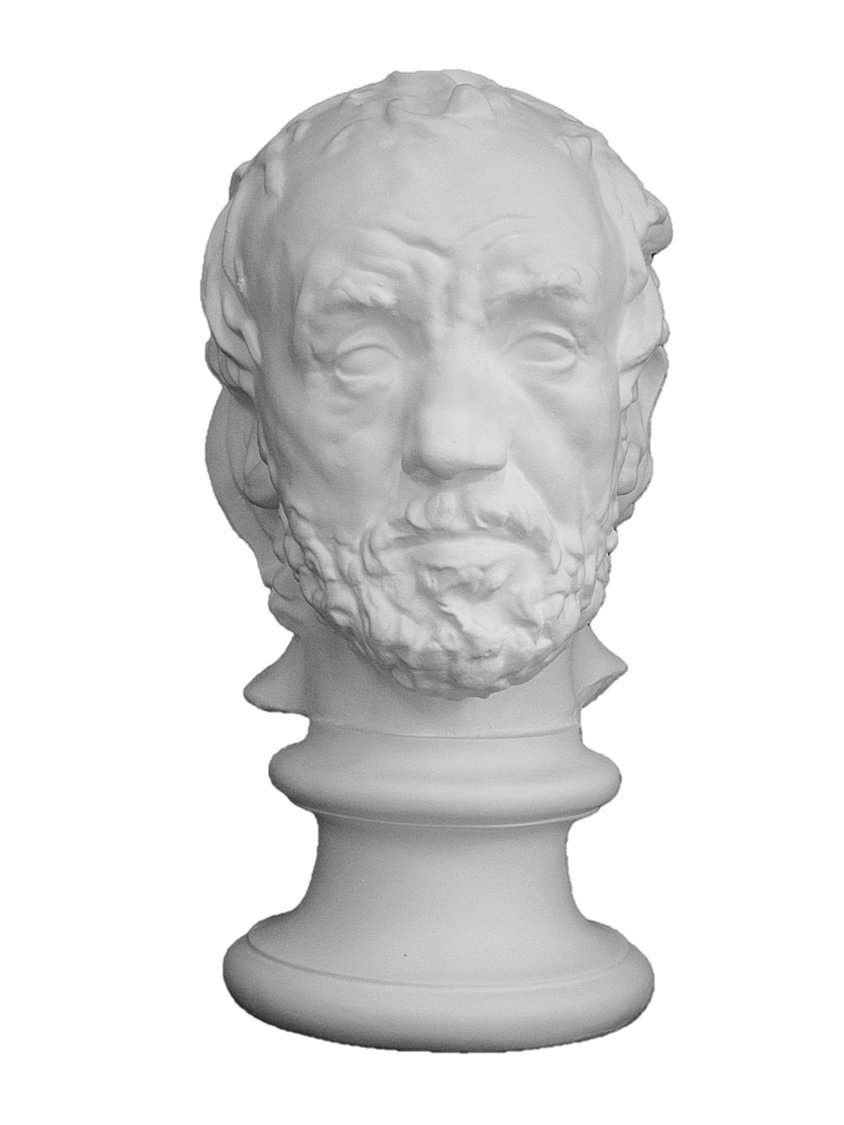 Amazon.co.jp: 石膏像 S－214 鼻のつぶれた男首像（大） H