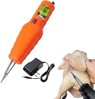 Electric Quick Chicken Plucker, Handheld Chicken Plucker Machine, Rechargeable, Easy to Use, High Efficiency for Chicken, Duck, Goose, Bird, Turkey, Poultry