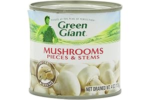 Giorgio Mushroom Pieces & Stems - Premium Quality Mushrooms for Delicious Dishes...