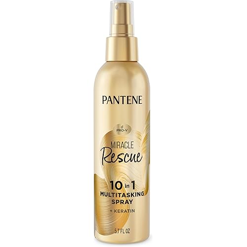 Pantene Miracle Rescue 10-in-1 Multitasking Leave-in Conditioner Spray, 5.7 fl oz