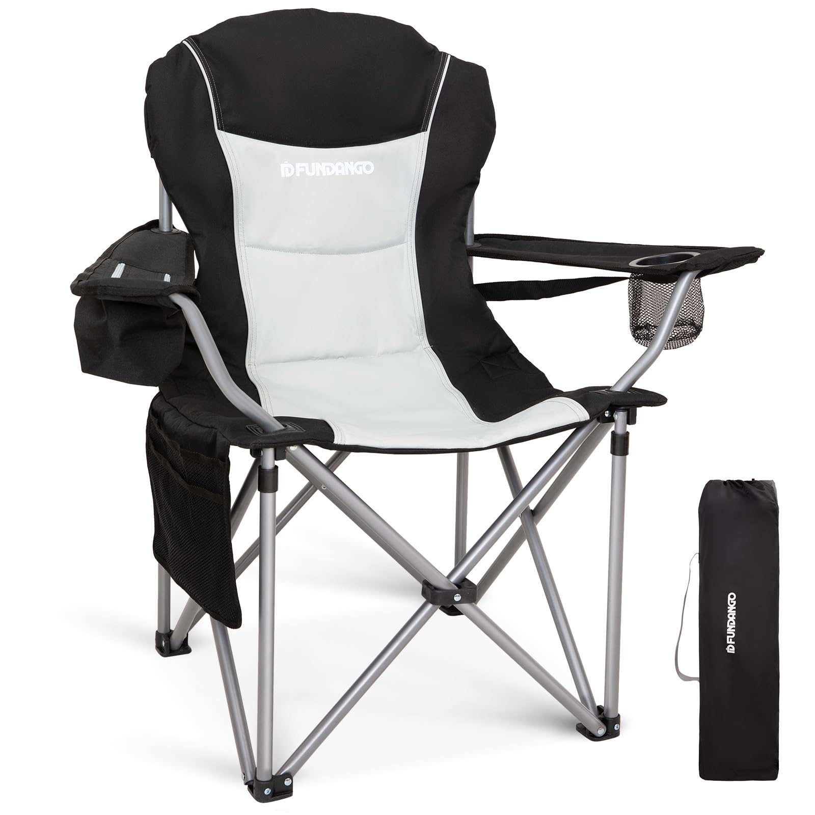 Amazon.com: FUNDANGO Folding Camping Chair Heavy Duty