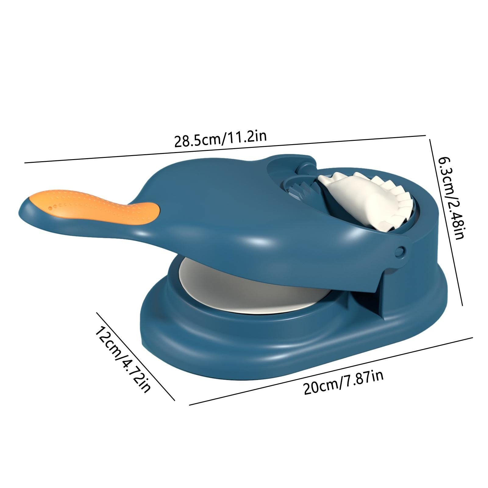 Macchina for Gnocchi, 2 in 1 Dumpling Maker, Macchina per Gnocchi E Ravioli, Ravioli Cinesi Stampi Household Macchina per Ravioli, Manual Dumpling Skin Maker Stampi Make Dumplings Empanadas