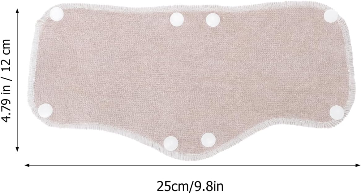 LALAFINA 6-Pack Hard Hat Sweatband Accessories, Reusable Terry Cloth Liner, Snap-On, Light Gray