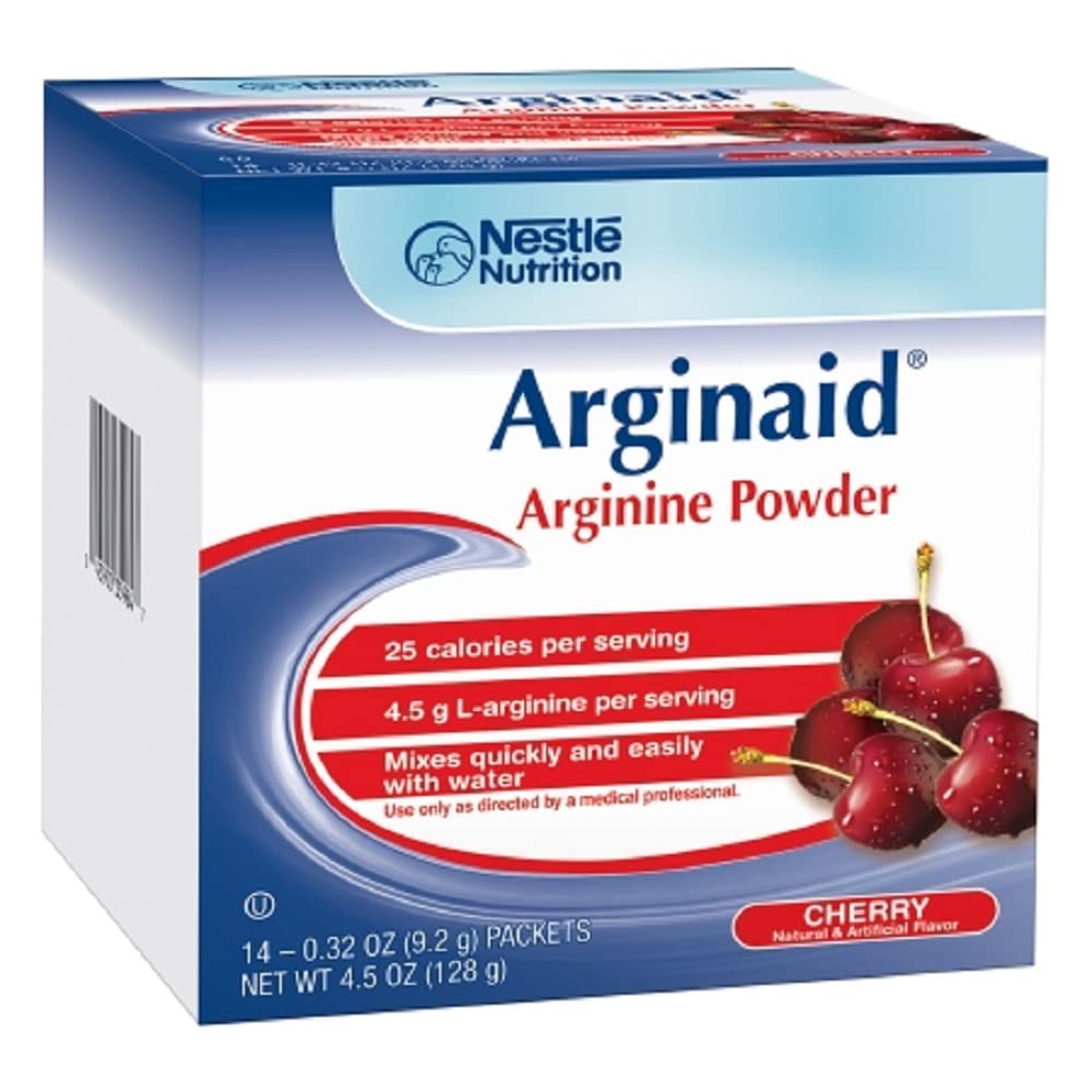 ArginaidArginine-intensive Cherry Flavor Powdered Mix 9.2g Packet [Case of 56]