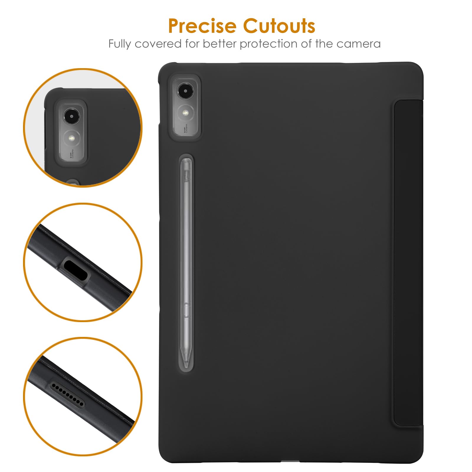 Lenovo Tab P12 タブレット 12.7インチ ケース付き Lenovo Idea Tab Pro 12.7インチ ケース 視聴スタンド機能ケース