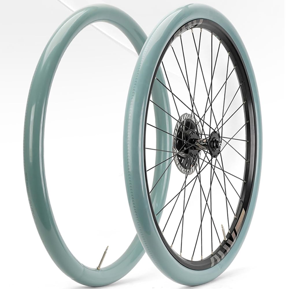 Chambre à air en TPU 700C (route et gravier) avec tige de valve Presta amovible, support de vavle et patchs