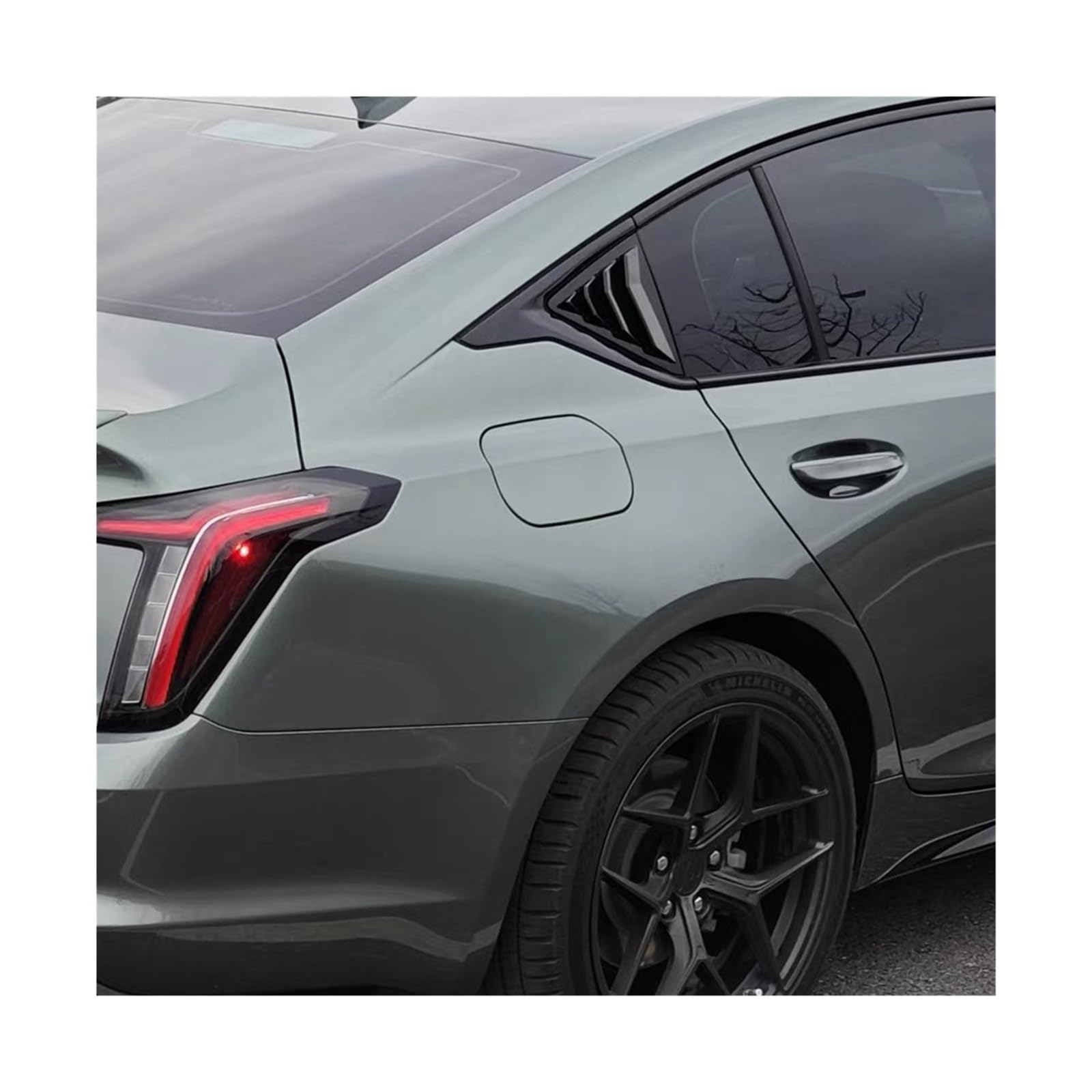Cadillac☆キャデラックCT5☆カーボンファイバーサイドウィンドウルーバー Amazon.co.jp: キャデラックCT5ルーバーサイドベントアクセサリー用