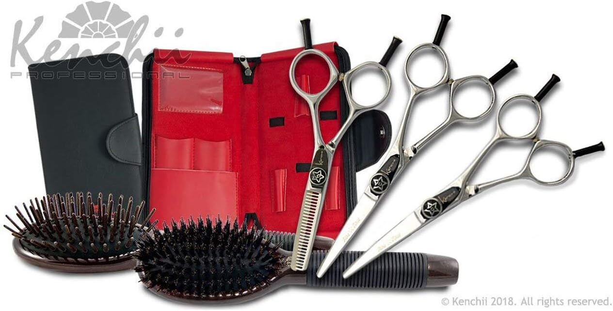 Kenchii Grooming Five Star Toy Breed Shears Kit w