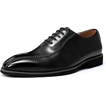 Allthemen Mens Lace Up Formal Dress Shoes Elegant Comfortable Brogues Derby Oxford Business Fashion Shoes