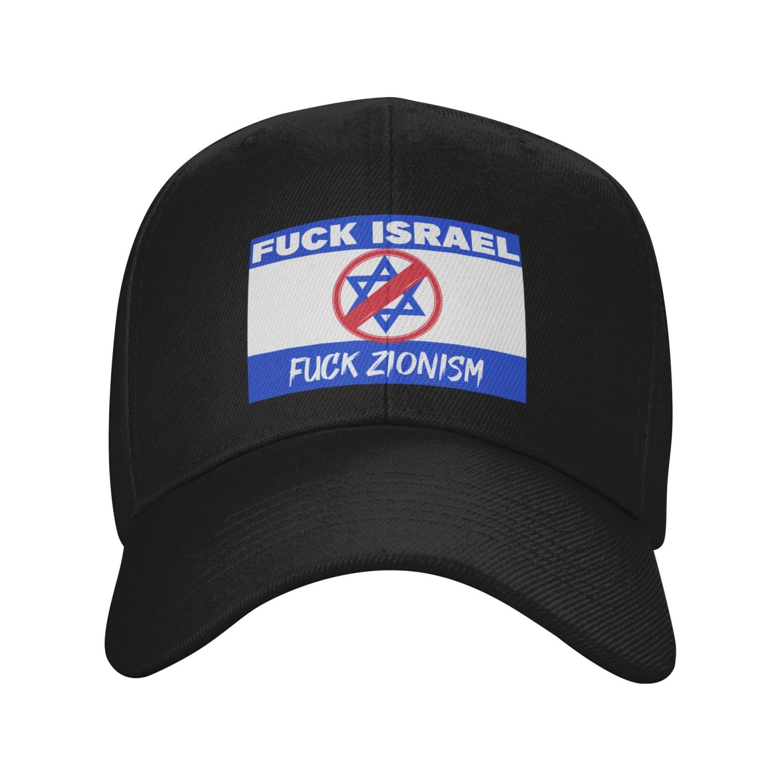 Melbrakin Fuck Israel Hat Free Palestine Hats Anti Israel Cap for Men Women Black