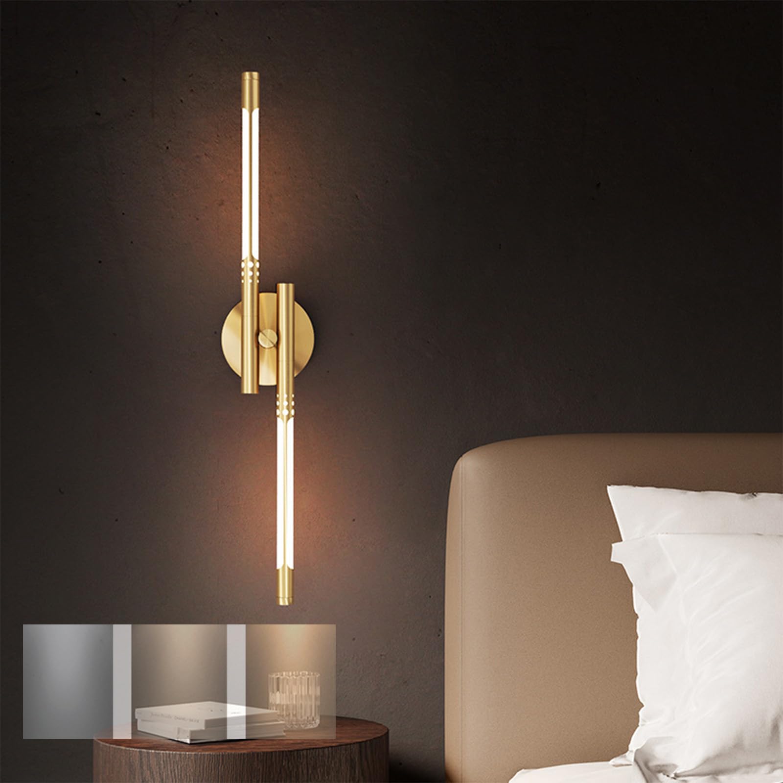 Interior LED aplique de pared 6W con luces 3000K 4000K 6000K 8