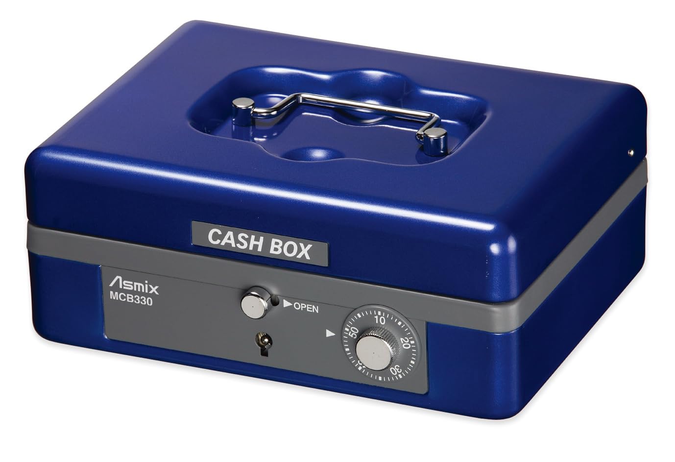 アスミックス(Asmix) アスカ 手提金庫 A6対応 MCB330 硬貨収納 現金収納 スチール