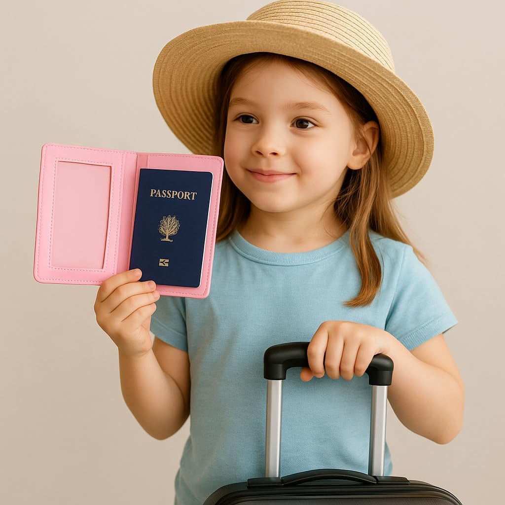 Fast Forward Sanrio Hello Kitty Passport Holder & Card Wallet | Women & Girls | Faux Leather | Hello Kitty Fans | Scratch Resistant & Ultra Slim - Image 7