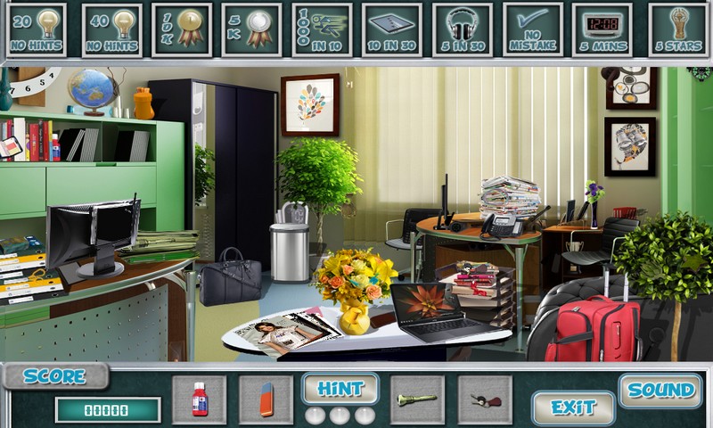 PlayHOG # 286 Hidden Object Games Free New - Modern Office - App on ...