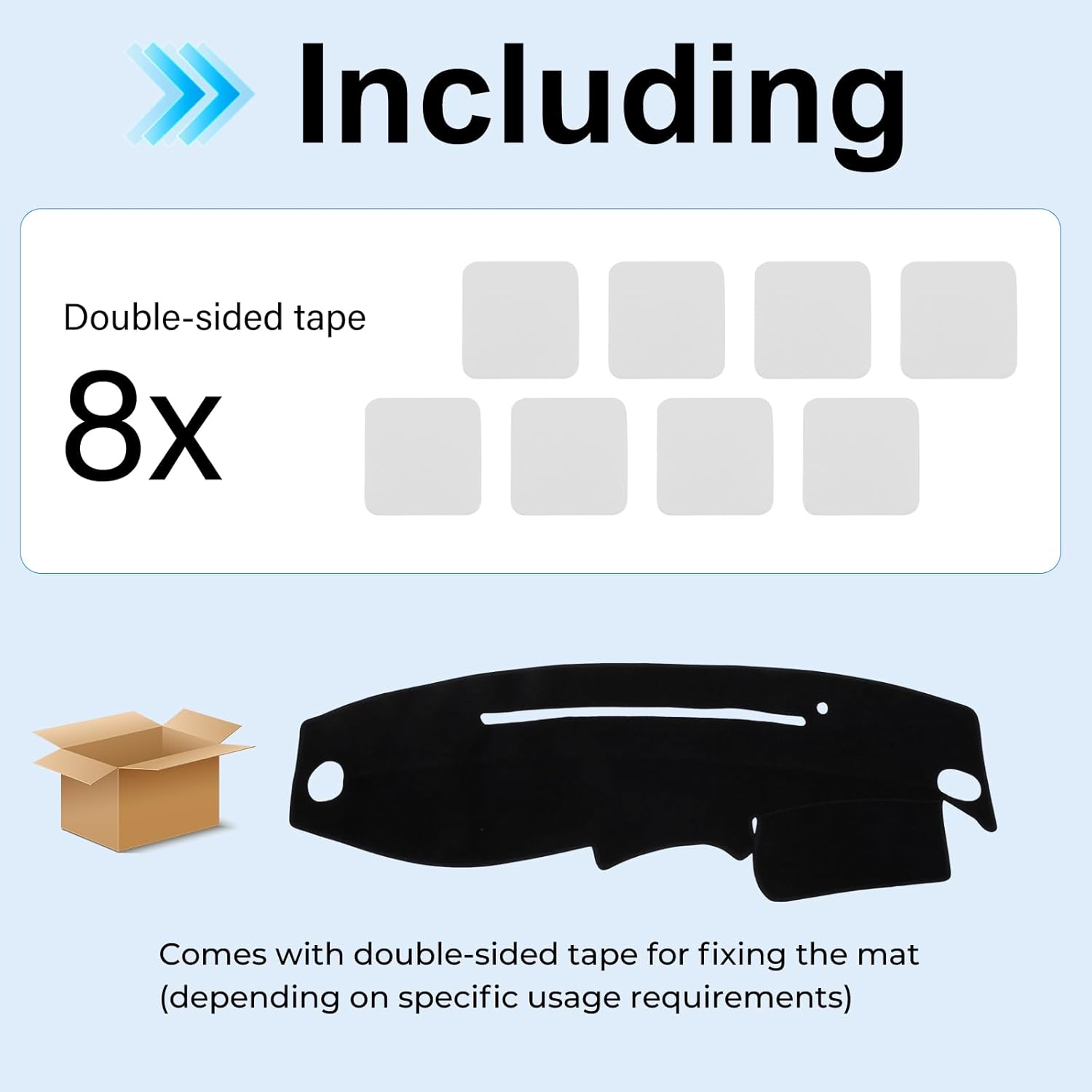 Dash Cover Mat for 1995-2011 Ford Ranger & 1995-2001 Ford Explorer & 1995-2008 Mazda B2300 B2500 B3000 B4000 Accessories Dashboard Cover Non-Slip No Glare UV Rays Protector Custom Fit Dashboard Mat