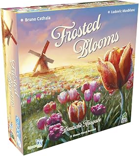 Frosted Blooms - Strategic Tile Game for Building a Tulip Landscape | 1-4 Players |…
