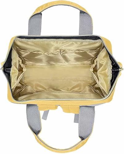 Miniatura 5 de InterestPrint Bolsa de pañales personalizada con nombre, bolsa de pañales personalizada con nombre, corona de príncipe dorado, bolsa de pañales