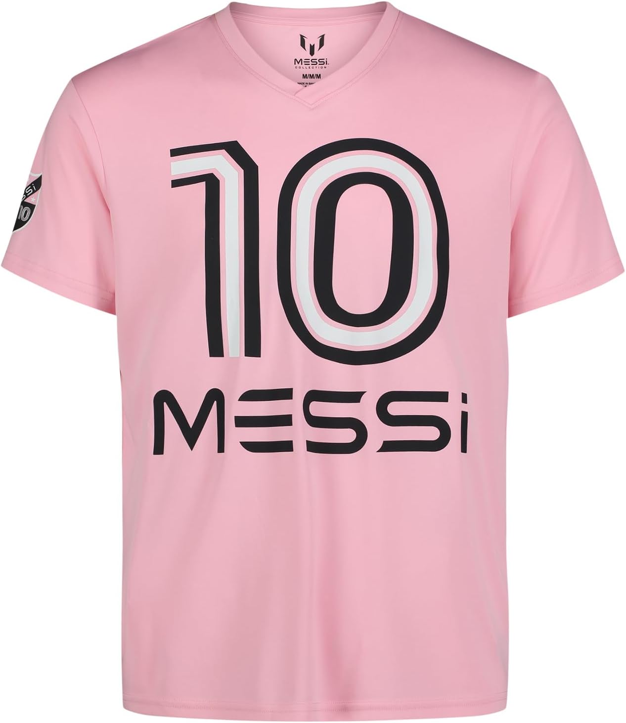 Messi Mens Heatwave V-Neck Tee, Lifestyle Short Sleeve T-Shirt, Standard Fit with Graphic - Image 5