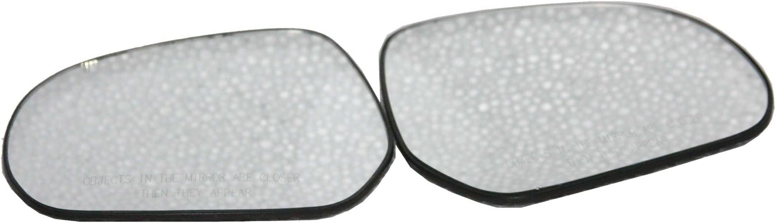 Maruti Suzuki Ritz Left & Right OrVM Convex Wing Door Glass with Base Plate