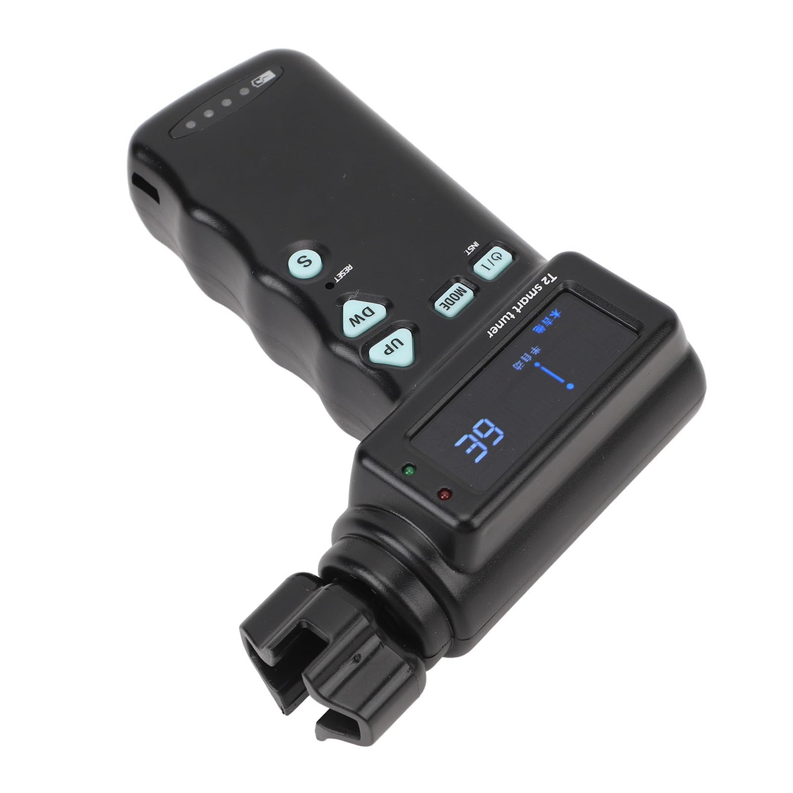 Smart Guitar Tuner 2 in 1 Multifunzionale sintonizzatore professionale per chitarra elettrica automatica con display LCD a colori per chitarre acustiche Guitarre elettriche