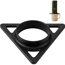 Coffee Cup Adapter Compatible with Outin Nano Portable Espresso Machine, Elevated Stand Extension Sleeve, Outdoor Travel & Camping Espresso Maker Accessories, Stabilizing Dock Attachment