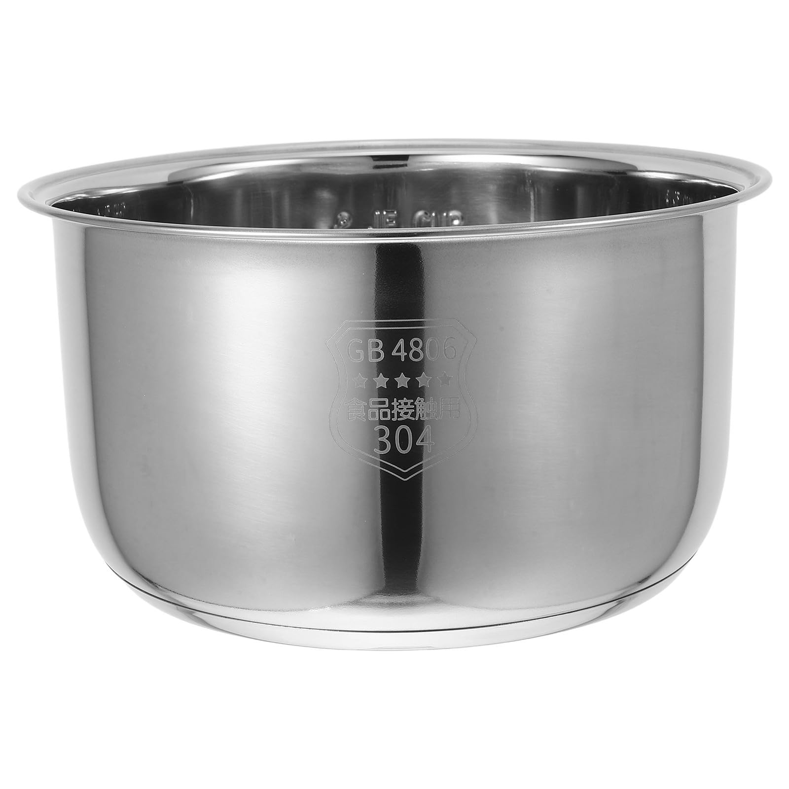 Reiskocher Innentopf aus Edelstahl 304, 3 Liter, Universell